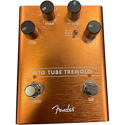 Used Fender MTG TUBE TREMOLO Effect Pedal