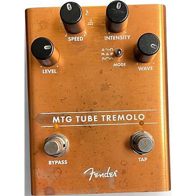Used Fender MTG TUBE TREMOLO Effect Pedal