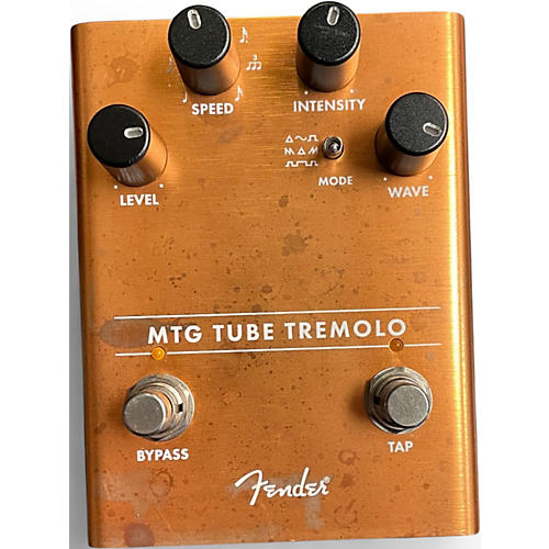 Used Fender MTG TUBE TREMOLO Effect Pedal