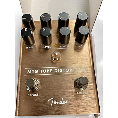 Used Fender MTG TUBE distortion Effect Pedal