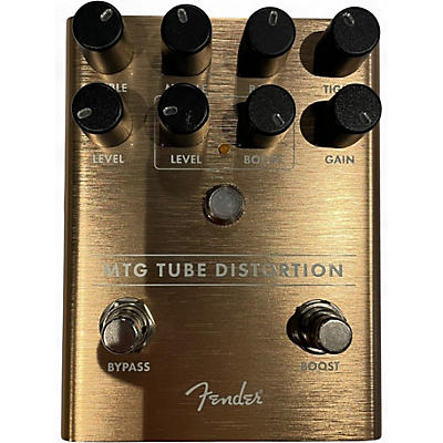 Used Fender MTG Tube distortion Effect Pedal