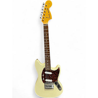 Used Fender MUSTANG  Antique White Solid Body Electric Guitar