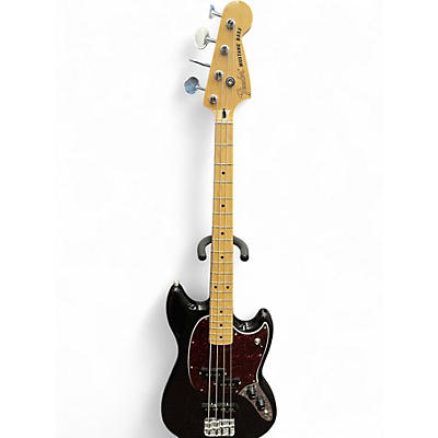 Used Fender MUSTANG BASS Black Electric Bass Guitar