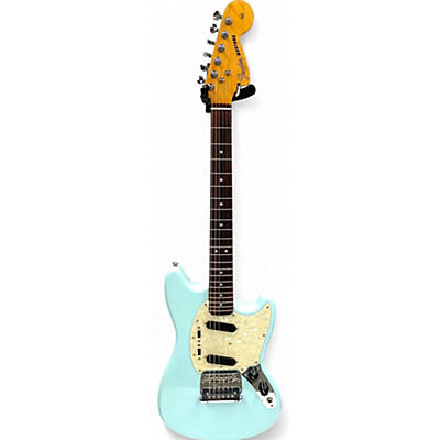 Fender Used Fender MUSTANG MG65 Sonic Blue Solid Body Electric Guitar