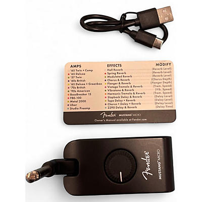 Used Fender MUSTANG MICRO Battery Powered Amp