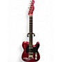 Used Fender MUSTANG TELECASTER Candy Apple Red Solid Body Electric Guitar Candy Apple Red