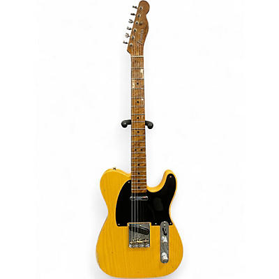 Used Fender MVP 50S TELECASTER RELIC  Butterscotch Blonde Solid Body Electric Guitar
