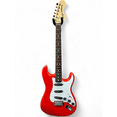 Used Fender Made In Japan Japan Limited International Color Stratocaster Morocco Red Solid Body Electric Guitar