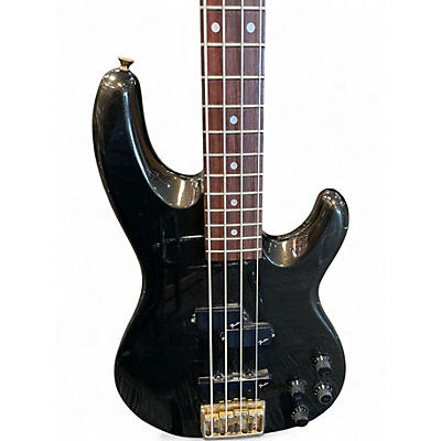 Used Fender Made In Japan Jazz Bass Black Electric Bass Guitar