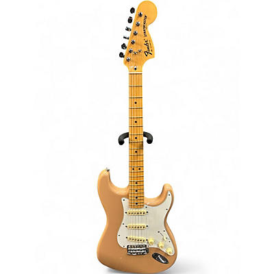 Used Fender Made in Japan Limited International Color Stratocaster Sahara Taupe Solid Body Electric Guitar