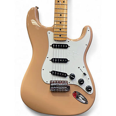 Used Fender Made in Japan Limited International Color Stratocaster Sahara Taupe Solid Body Electric Guitar