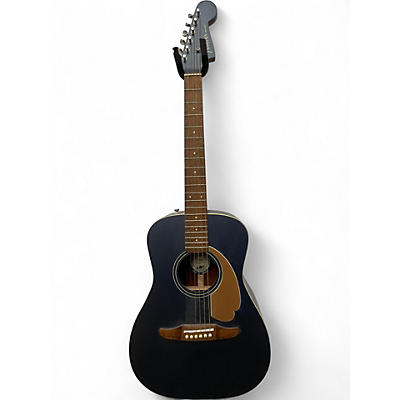 Used Fender Malibu CE Blue Acoustic Electric Guitar