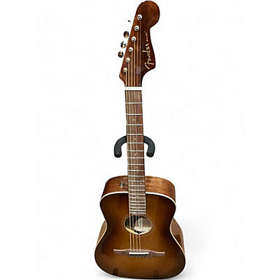 Used Fender Malibu CE COGNAC BURST Acoustic Electric Guitar