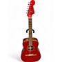 Used Fender Malibu Classic HRM Hot Rod Red Acoustic Electric Guitar Hot Rod Red