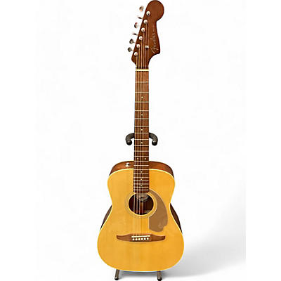 Fender Used Fender Malibu Player Natural Acoustic Electric Guitar