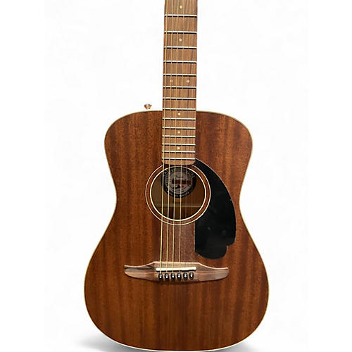 Used Fender Malibu Special Mahogany honey burst Acoustic Electric Guitar honey burst