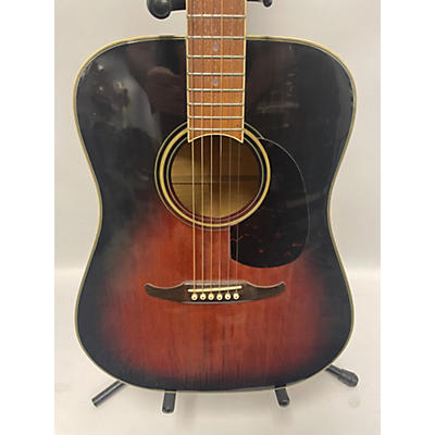 Fender Used Fender Malibu Sunburst Acoustic Guitar