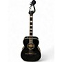 Used Fender Malibu Vintage Black Acoustic Electric Guitar Black