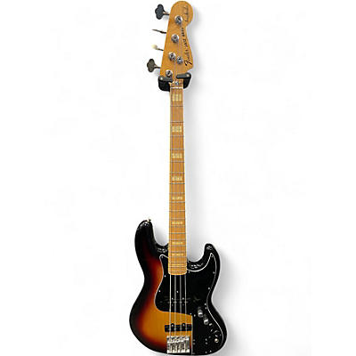 Used Fender Marcus Miller Signature Jazz Bass 2 Tone Sunburst Electric Bass Guitar