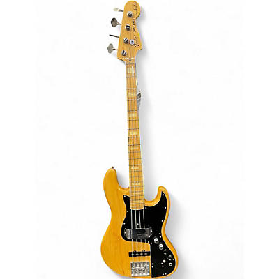 Used Fender Marcus Miller Signature Jazz Bass Natural Electric Bass Guitar