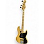 Used Fender Marcus Miller Signature Jazz Bass Natural Electric Bass Guitar Natural