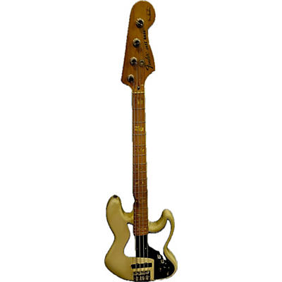 Fender Used Fender Marcus Miller Signature Jazz Bass Olympic White Electric Bass Guitar