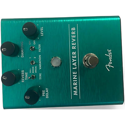 Used Fender Marine Layer Reverb Effect Pedal