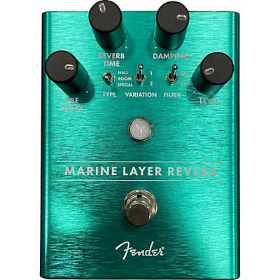 Used Fender Marine Layer Reverb Effect Pedal
