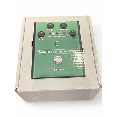 Used Fender Marine Layer Reverb Effect Pedal