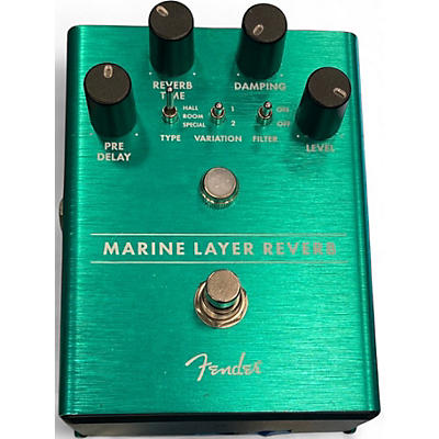 Used Fender Marine Layer Reverb Effect Pedal