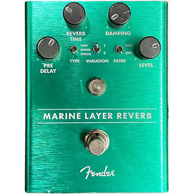 Used Fender Marine Layer Reverb Effect Pedal