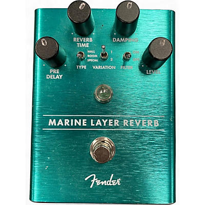 Used Fender Marine Layer Reverb Effect Pedal