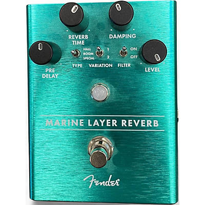 Used Fender Marine Layer Reverb Effect Pedal