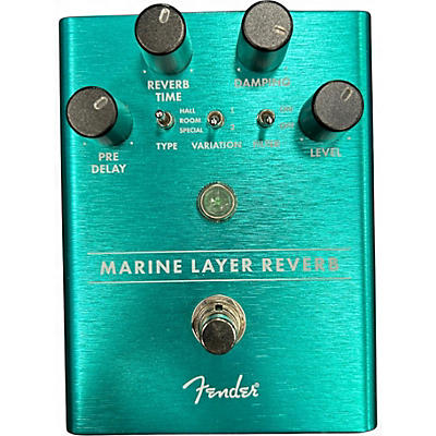 Used Fender Marine Layer Reverb Effect Pedal