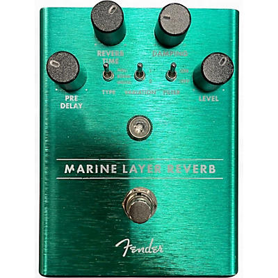 Used Fender Marine Layer Reverb Effect Pedal
