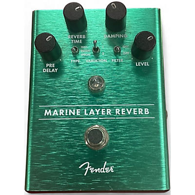 Used Fender Marine Layer Reverb Effect Pedal