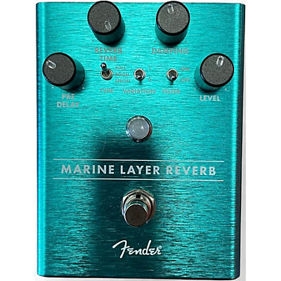 Used Fender Marine Layer Reverb Effect Pedal