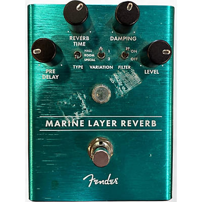 Used Fender Marine Layer Reverb Effect Pedal