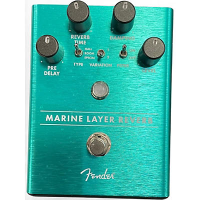 Used Fender Marine Layer Reverb Effect Pedal