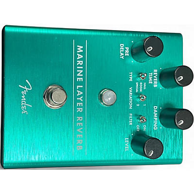 Used Fender Marine Layer Reverb Effect Pedal