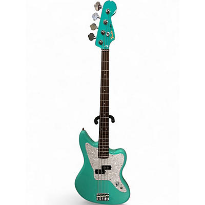 Used Fender Mark Hoppus Jaguar Bass Seafoam Green Electric Bass Guitar