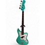Used Fender Mark Hoppus Jaguar Bass Seafoam Green Electric Bass Guitar Seafoam Green