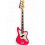 Used Fender Mark Hoppus Signature Jaguar Bass HOT PINK Hot Pink Electric Bass Guitar Hot Pink