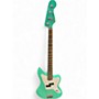 Used Fender Mark Hoppus Signature Jaguar Bass seafoam green Electric Bass Guitar seafoam green