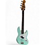 Used Fender Used Fender Mark Hoppus Signature Jazz Bass Daphne Blue Electric Bass Guitar Daphne Blue