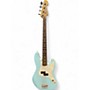 Used Fender Mark Hoppus Signature Jazz Bass Daphne Blue Electric Bass Guitar Daphne Blue