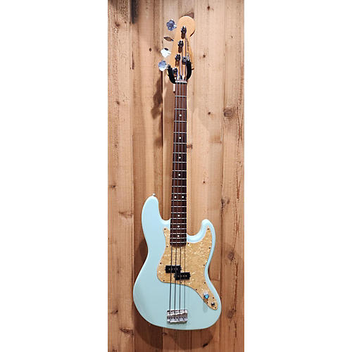 Fender Used Fender Mark Hoppus Signature Jazz Bass Seafoam Green Electric Bass Guitar Seafoam Green