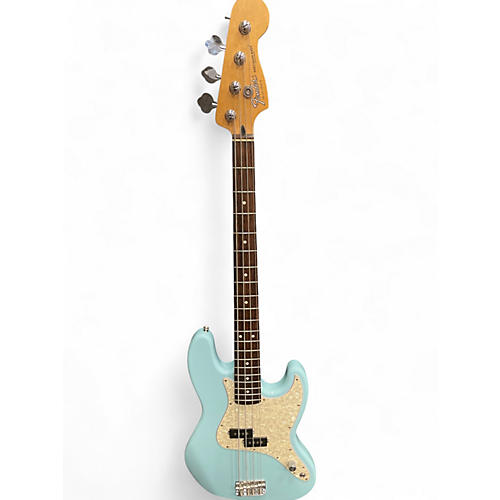 Used Fender Mark Hoppus Signature Jazz Bass blue Electric Bass Guitar blue