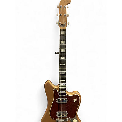 Used Fender Maverick Dorado Firemist Gold Solid Body Electric Guitar