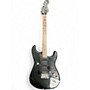 Used Fender Mexican Fat Stratocaster Black Solid Body Electric Guitar Black